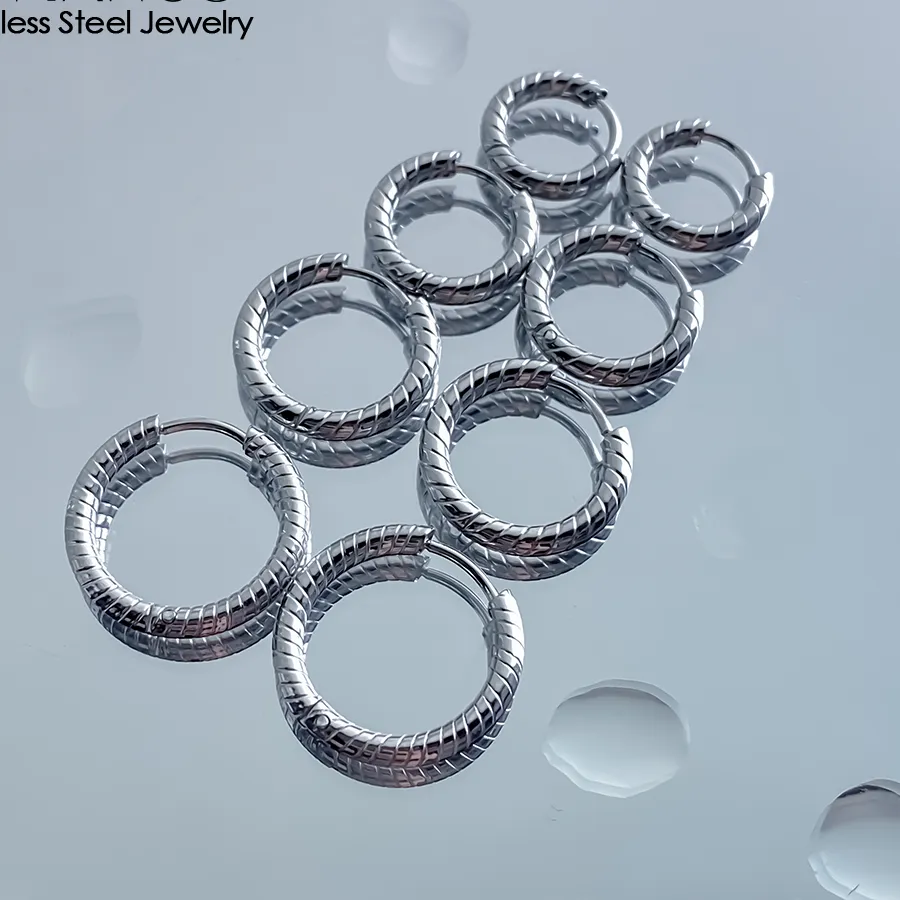 Authentic The Knurled Threshold Hoops of Endless Resonance