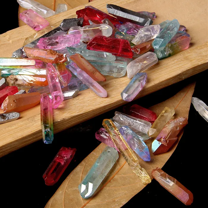 Authentic Radiant Quartz Spire Talismans: Prismatic Vessels of Elemental Energy