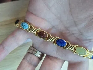 Authentic The Golden Scarab Pantheon: A Multihued Talisman of Renewal