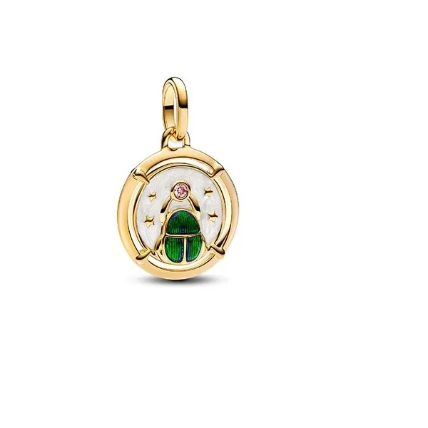 Authentic The Golden Scarab Medallion of Eternal Rebirth