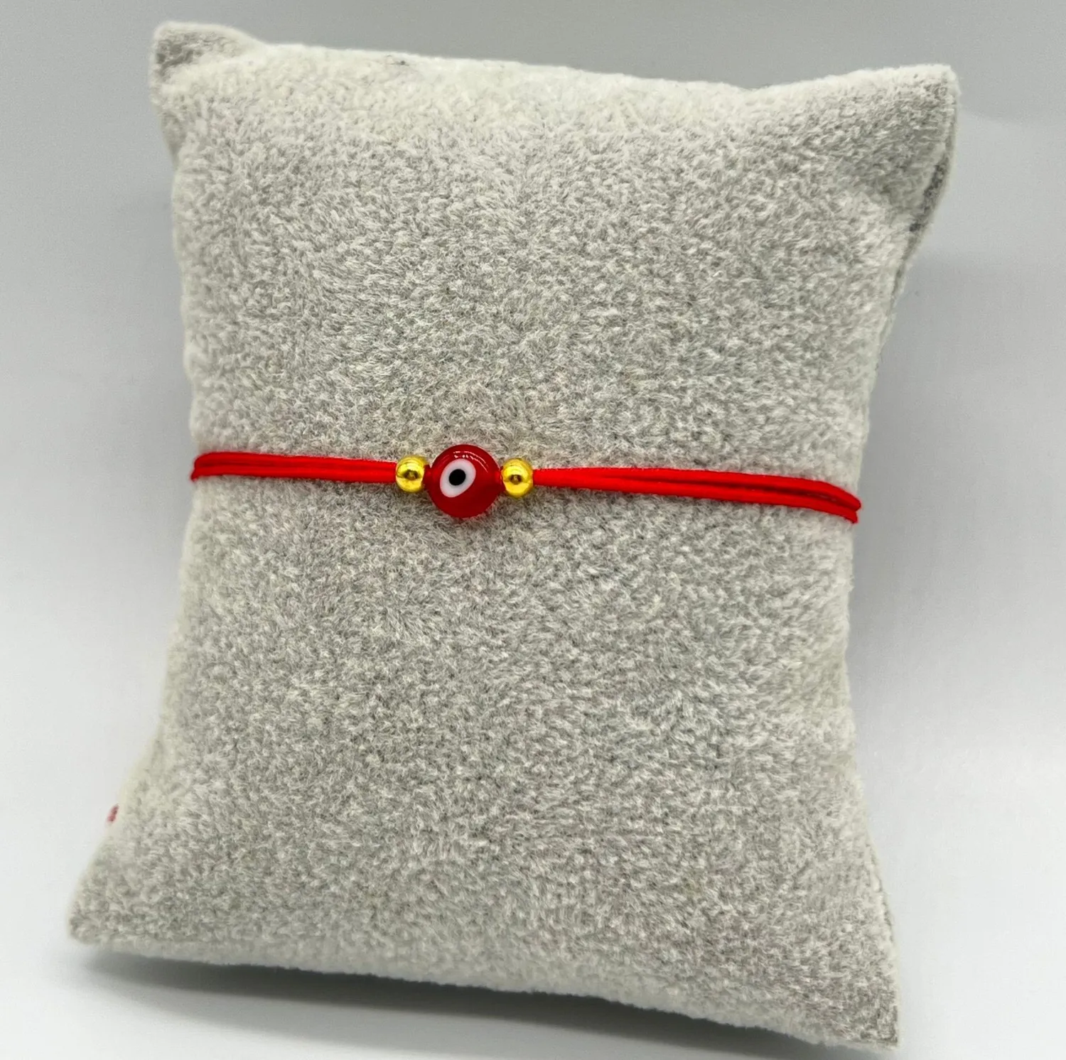 Authentic Red Evil Eyes Red String Adjustable Bracelet Gold Plated Pack of 12