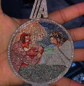 Authentic The Eternal Battle A Customized Amulet Of Divine Protection