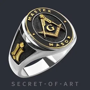 Authentic The Master Mason's Seal of Enlightenment