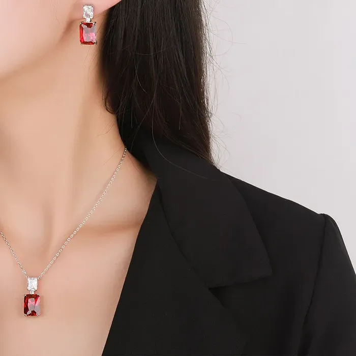Authentic Crimson Pigeon Pendant: A Jewel of Sacred Fire