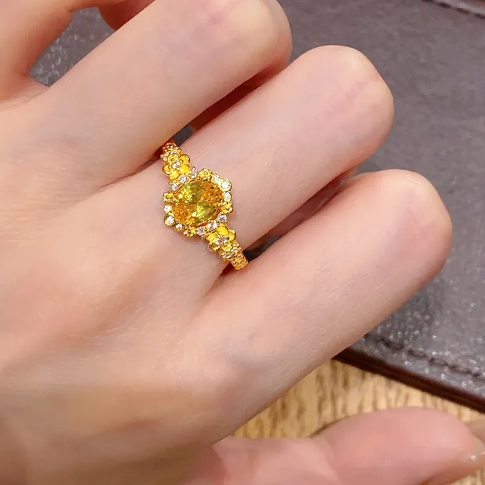 Authentic Egg of Divine Protection: 24K Gold Pigeon Egg Ring