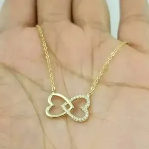 Authentic The Dual Heart Radiance Amulet: A Symphony of Eternal Connection