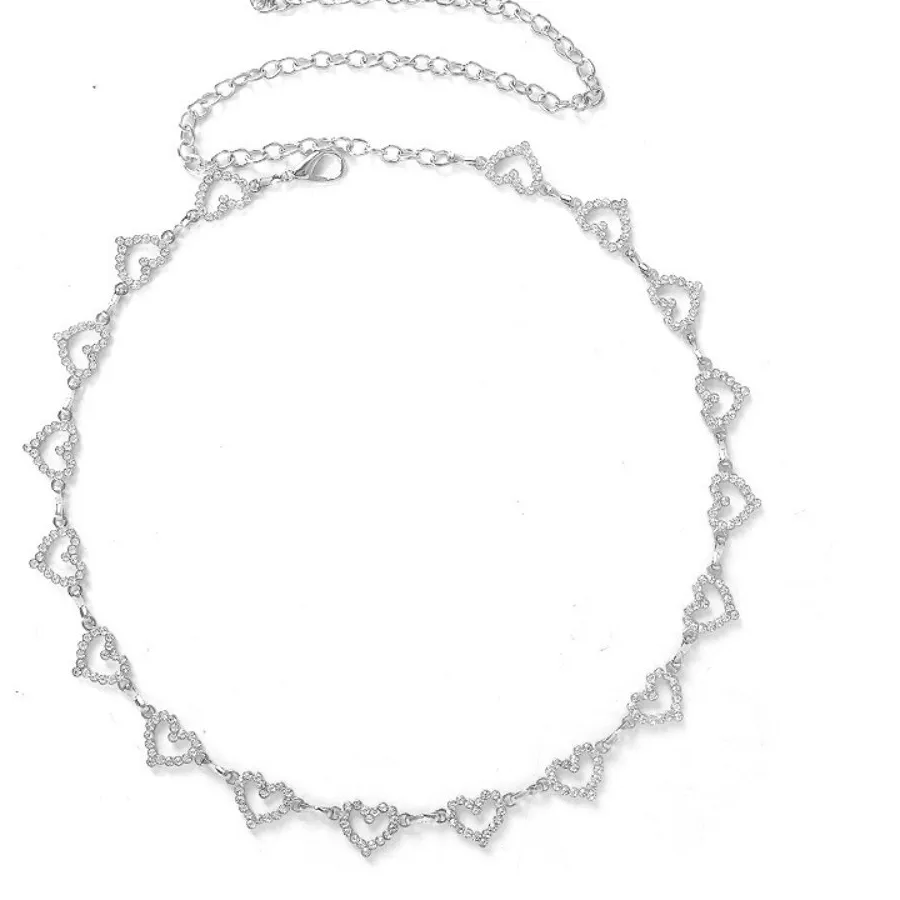 Authentic Mystic Heart‑Tassel Waist Chain of Radiant Aura