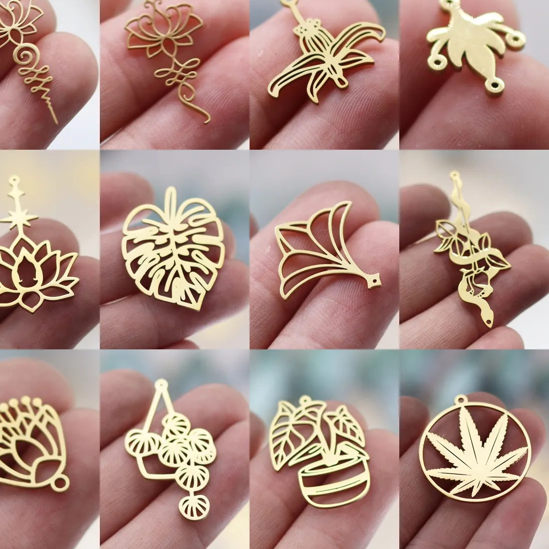 Authentic The Botanical Alchemist Trio: Sacred Symbols of Growth and Radiance