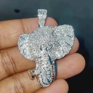 Authentic The Celestial Guardian: Radiant Elephant Wisdom Pendant