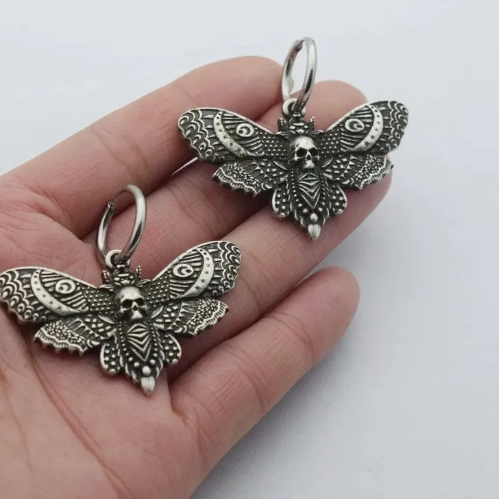 Authentic Lunar Moth Nocturnal Talismans of Transformation