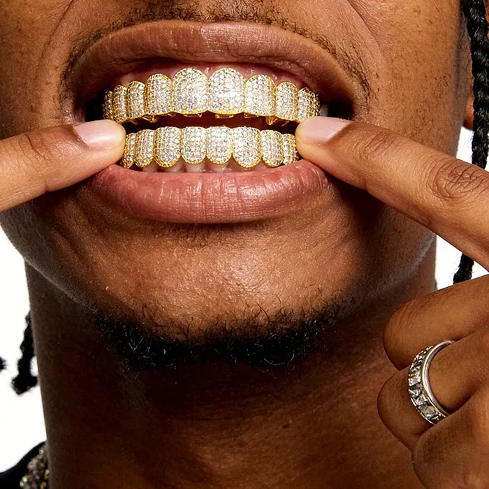 Authentic The Golden Grin of Urban Alchemy Removable Dental Talisman