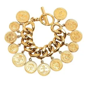 Authentic The Rue Cambon Heritage Medallion Bracelet