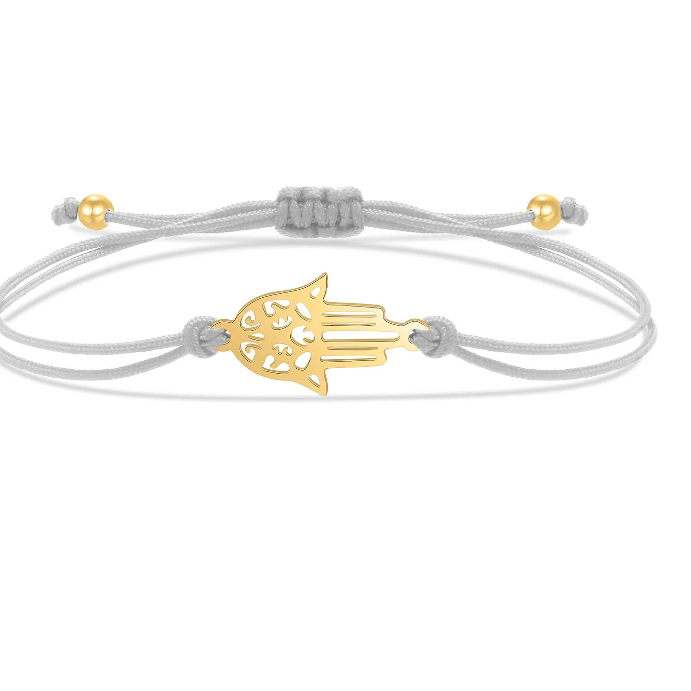 Authentic Hamsa of Fortune: Gold‑Plated Guardian Bracelet