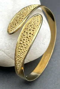 Authentic The Golden Meridian Bypass Cuff