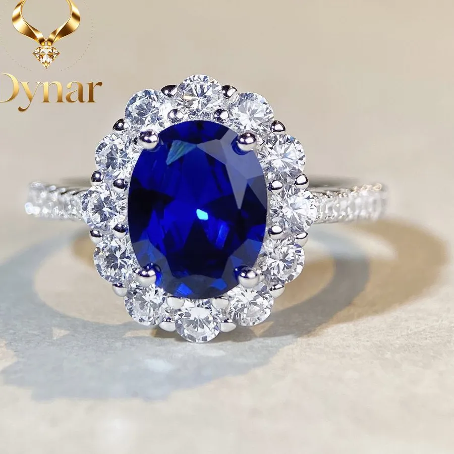 Authentic The Celestial Sovereign: A Symphony of Starlight and Sapphire
