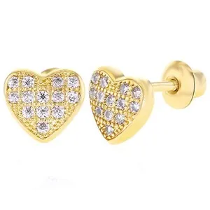 Authentic Radiant Hearts of Gold and Starlight: Moissanite Youth Amulets