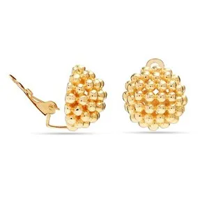 Authentic Sacred Adornments: 925 Sterling Silver Earrings Enchanted with 14K Gold Light