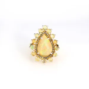Authentic Celestial Fire: The Opal and Diamond Etheric Ring