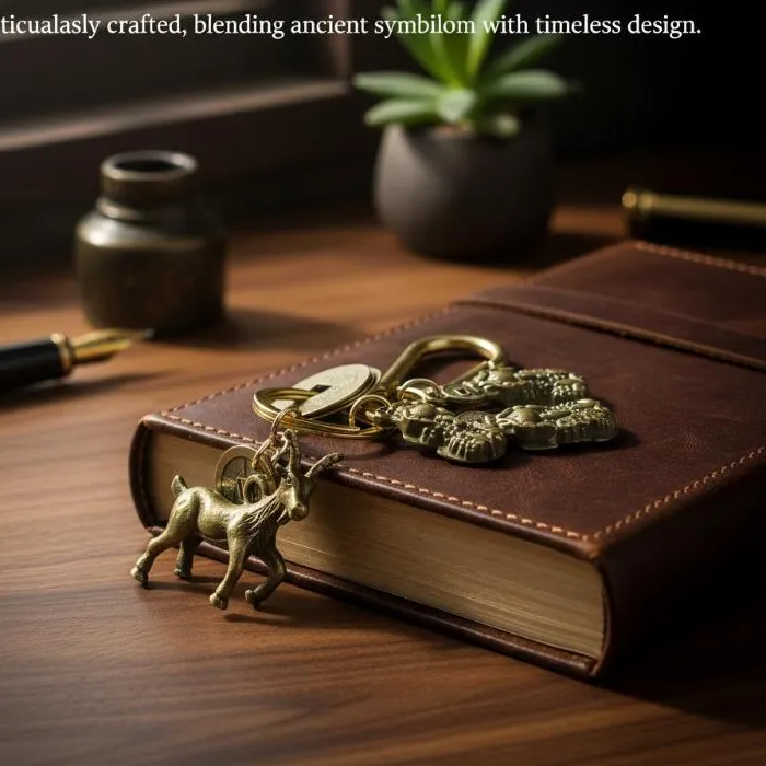 Authentic The Celestial Guardian Brass Talisman