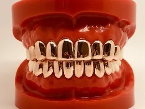 Authentic The Rose Gold Alchemical Grillz of Personal Expression
