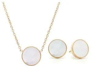 Authentic Tides of Serenity: White Seashell Pendant Choker