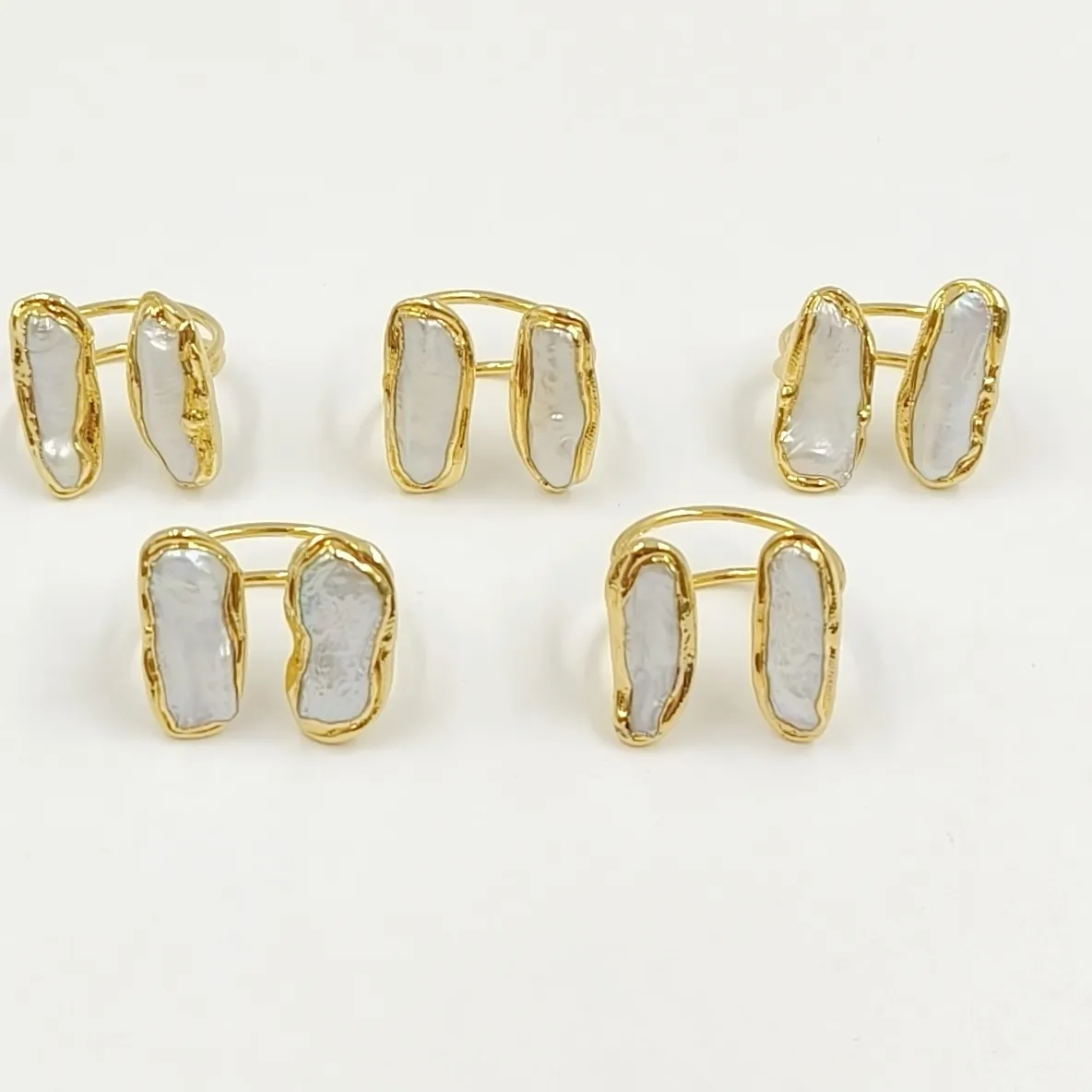 Authentic Luminous Pearl of the Golden Tide Adjustable Ring
