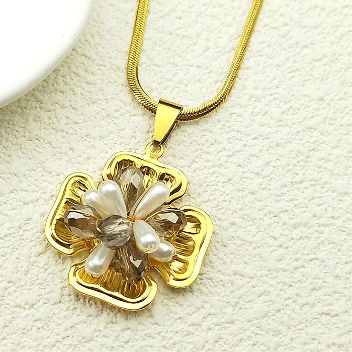 Authentic The Gilded Clover of Serendipity and Eternal Devotion