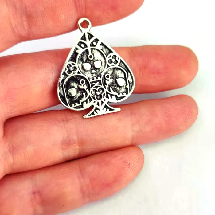 Authentic Unlock the Mystical Power of the Spades Ace Skull