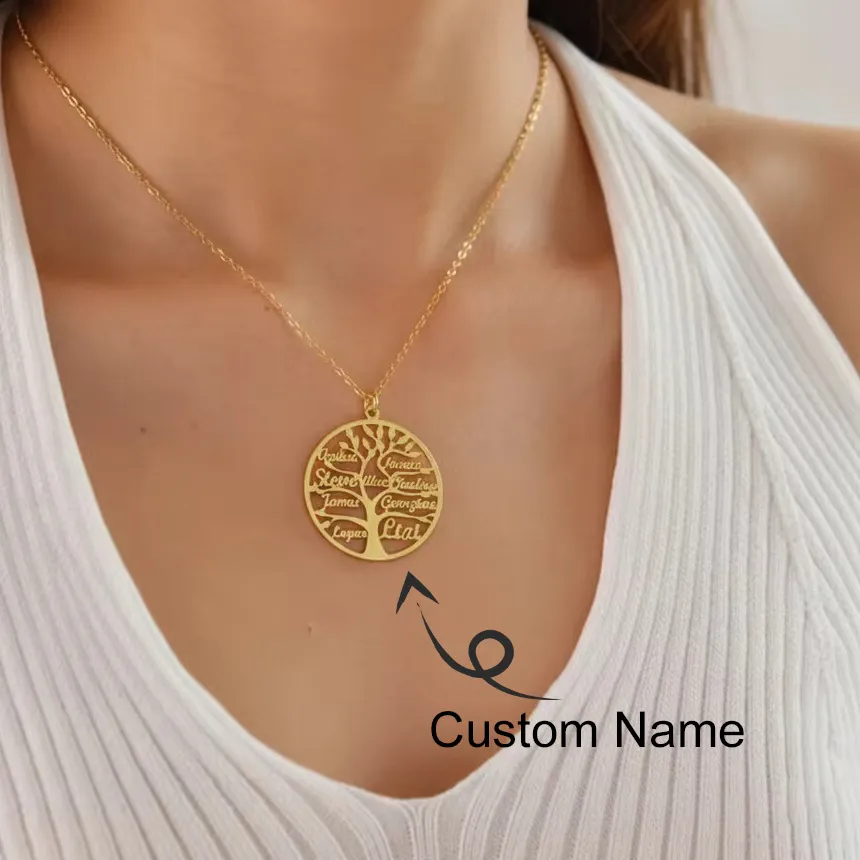 Authentic The Golden Roots Family Tree of Life Custom Talisman