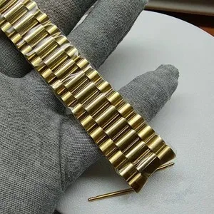 Authentic The Golden Epoch: President Presidential Watch Strap for Rolex Day-Date 40