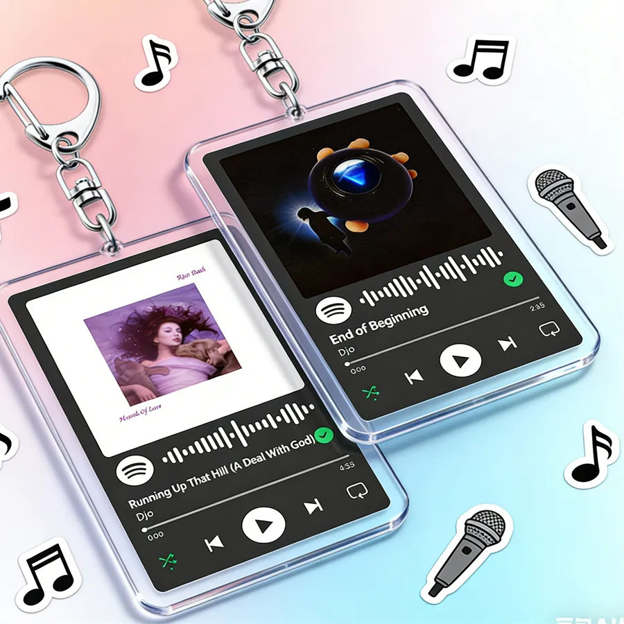 Authentic Ascending Harmony Keychain: A Divine Song of the Hill