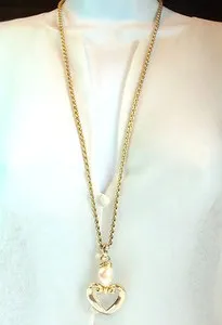 Authentic The Luminous Heart of Eternal Devotion: A Celestial Gold-Plated Talisman