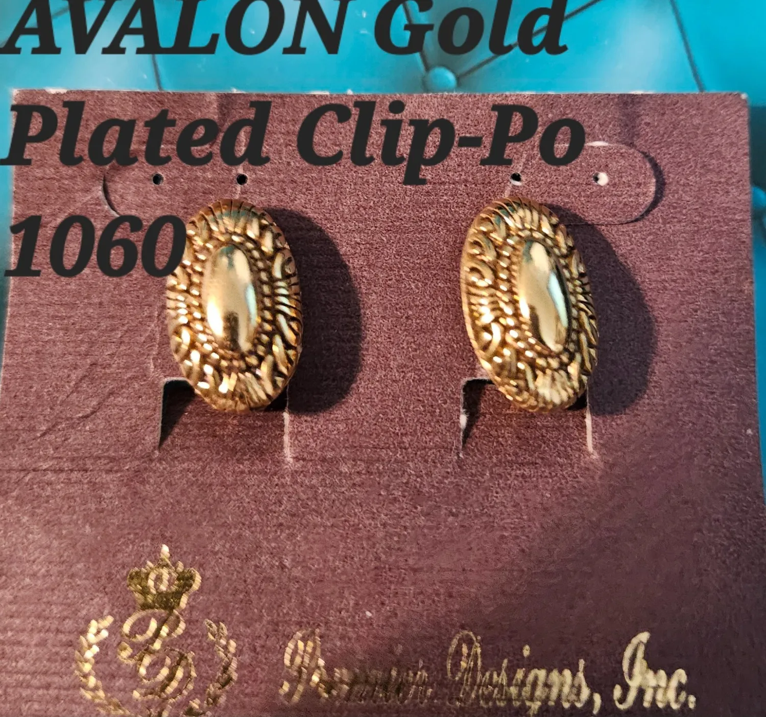Authentic Avalon Gilded Echoes: Sacred Clip-On Talismans