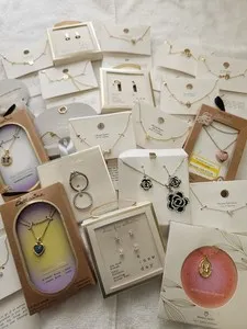 Authentic Lot Of 14k Gold Plated Gold Dipped Jewelry Assortment