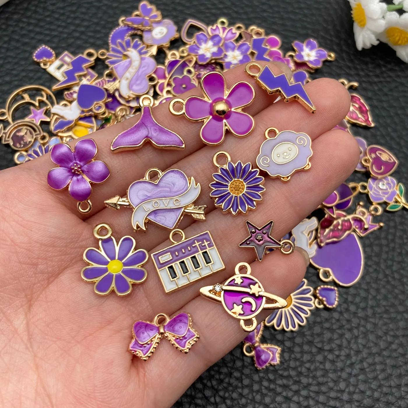 Authentic Mystic Amethyst Haze Charm Assortment