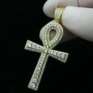 Authentic Radiant Golden Ankh: The Key of Eternal Life