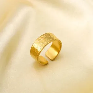 Authentic The Open Heart Elixir: A Celestial Gold-Plated Sanctuary Ring