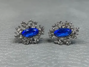 Authentic Celestial Tides: The Azure Reef Alchemical Cufflinks