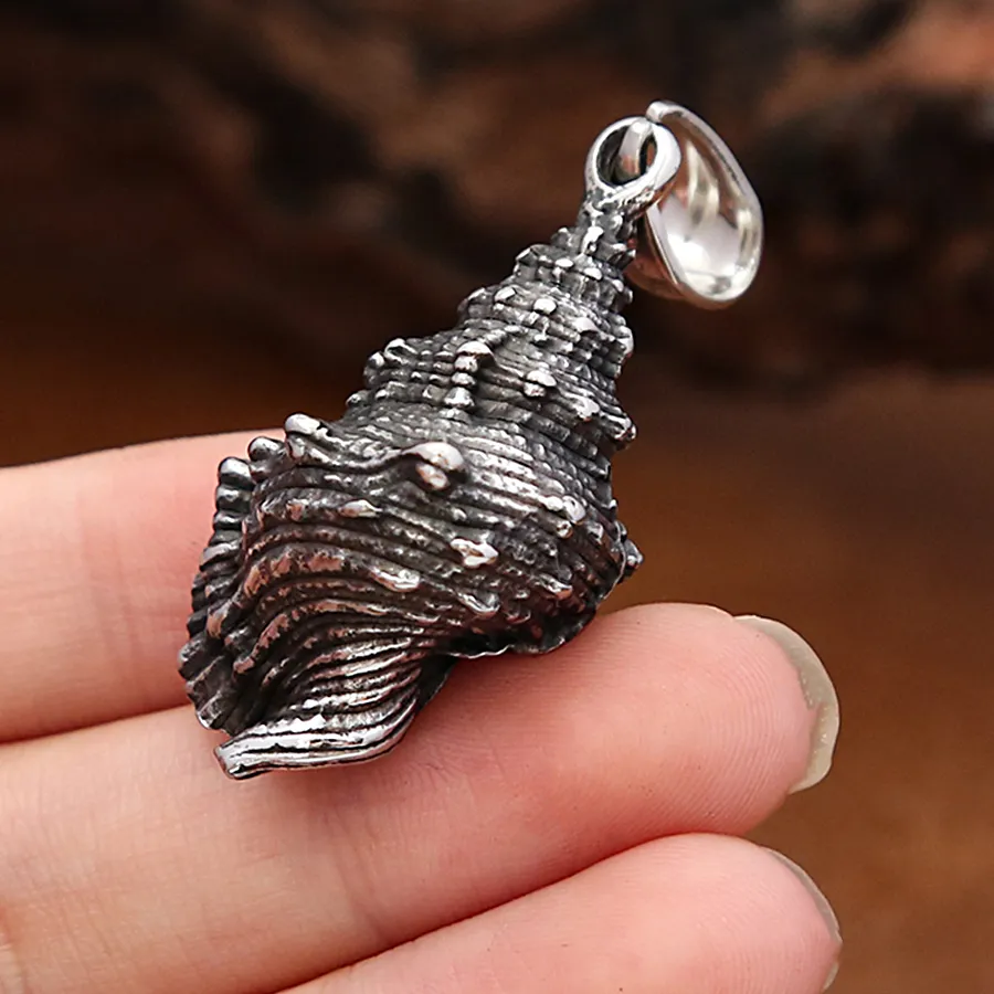 Authentic The Nautilus of the Abyss: Vintage Punk Seashell Talisman