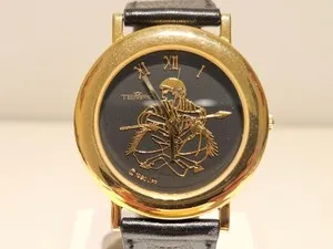Authentic The Warrior King's Timekeeper: A Golden Relic of Ancient Might