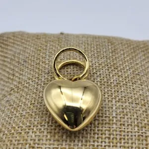 Authentic The Golden Pulse Puffy Heart Talisman