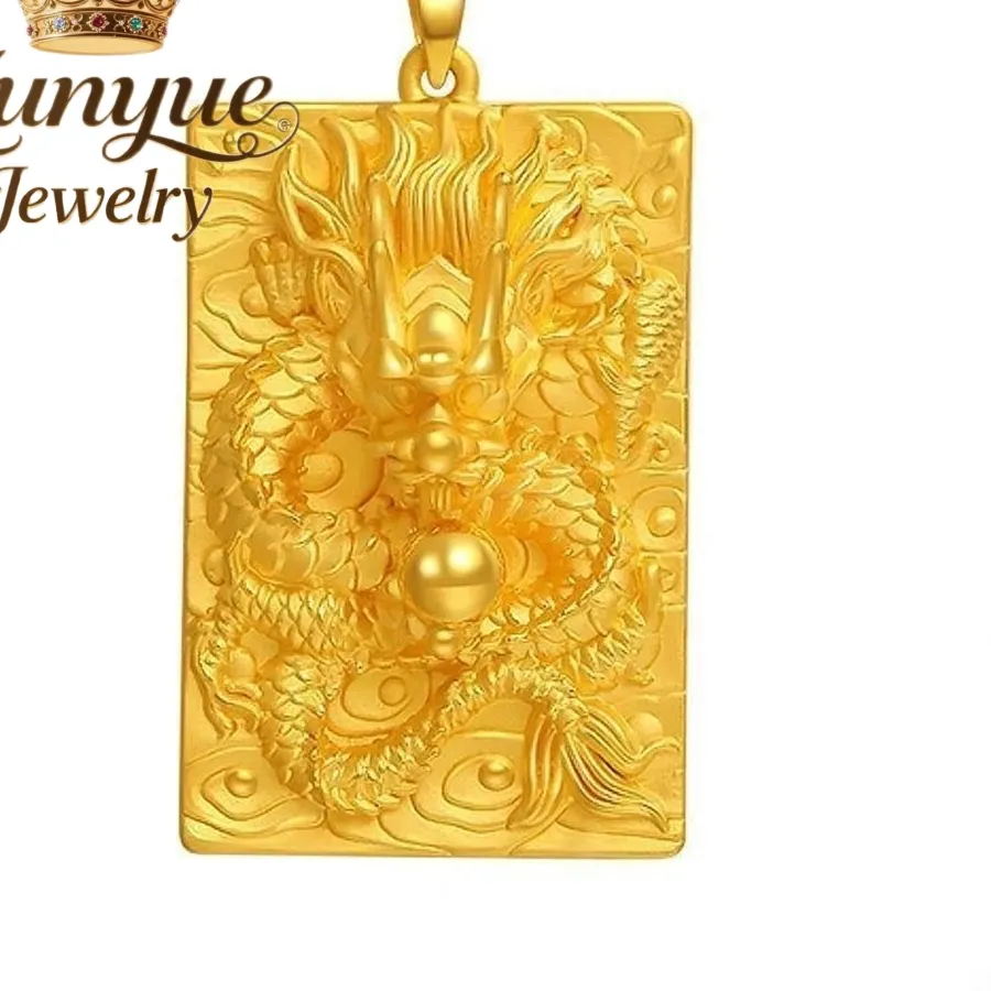 Authentic The Celestial Dragon: A Golden Talisman of Primordial Power