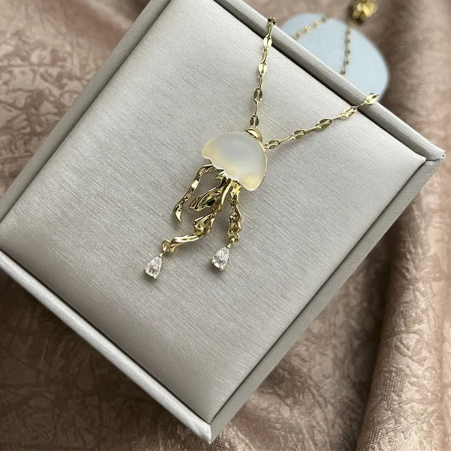 Authentic Abyssal Guardian: The Gilded Cephalopod Amulet