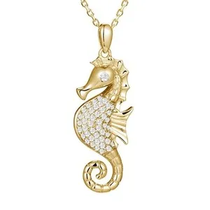 Authentic The Gilded Seahorse: A Guardian of the Ethereal Tides