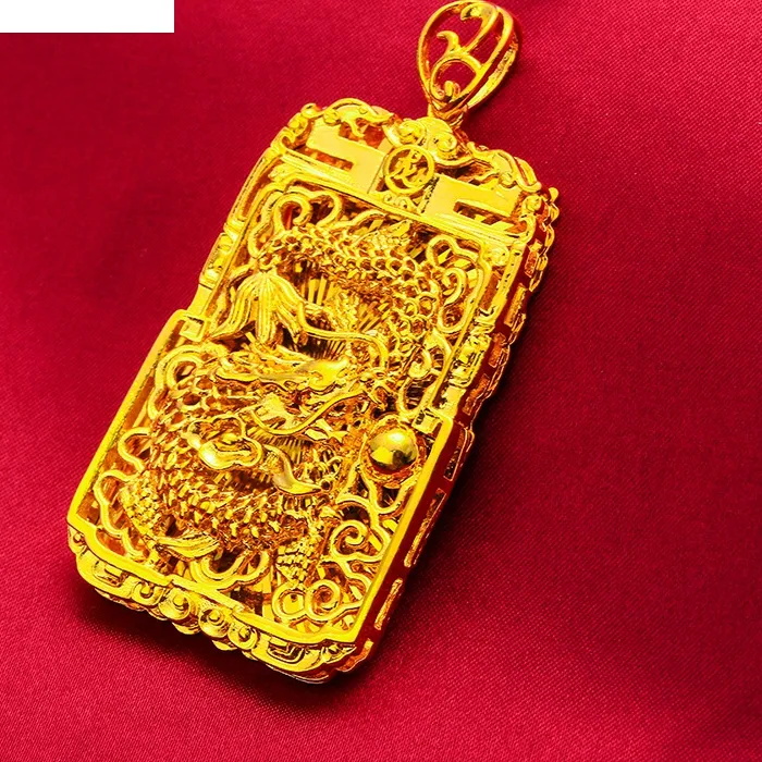 Authentic The Golden Wyrm Amulet of Sovereign Power