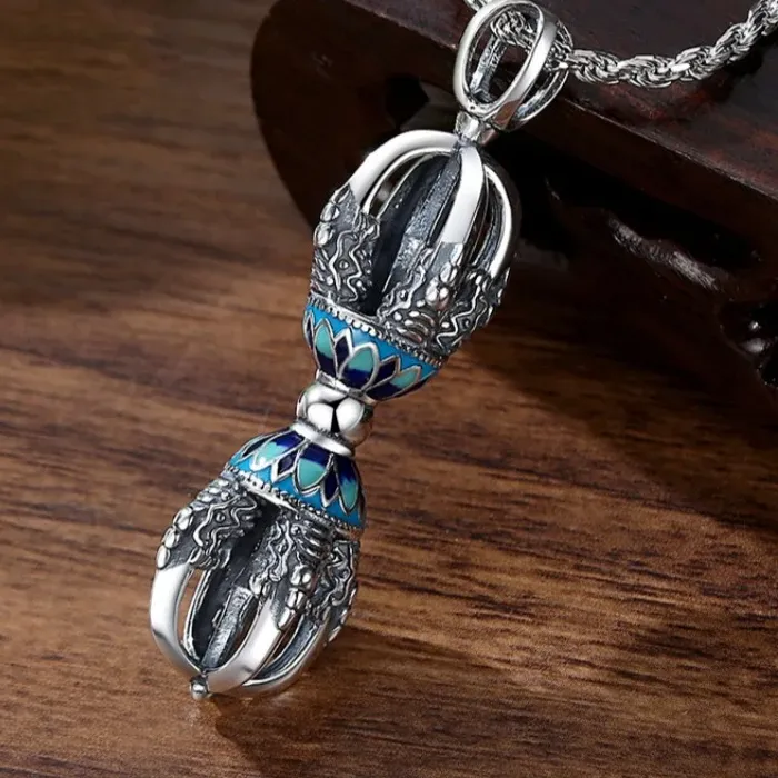 Authentic Lotus of Enlightenment: Vajra Pestle Pendant for the Modern Mystic