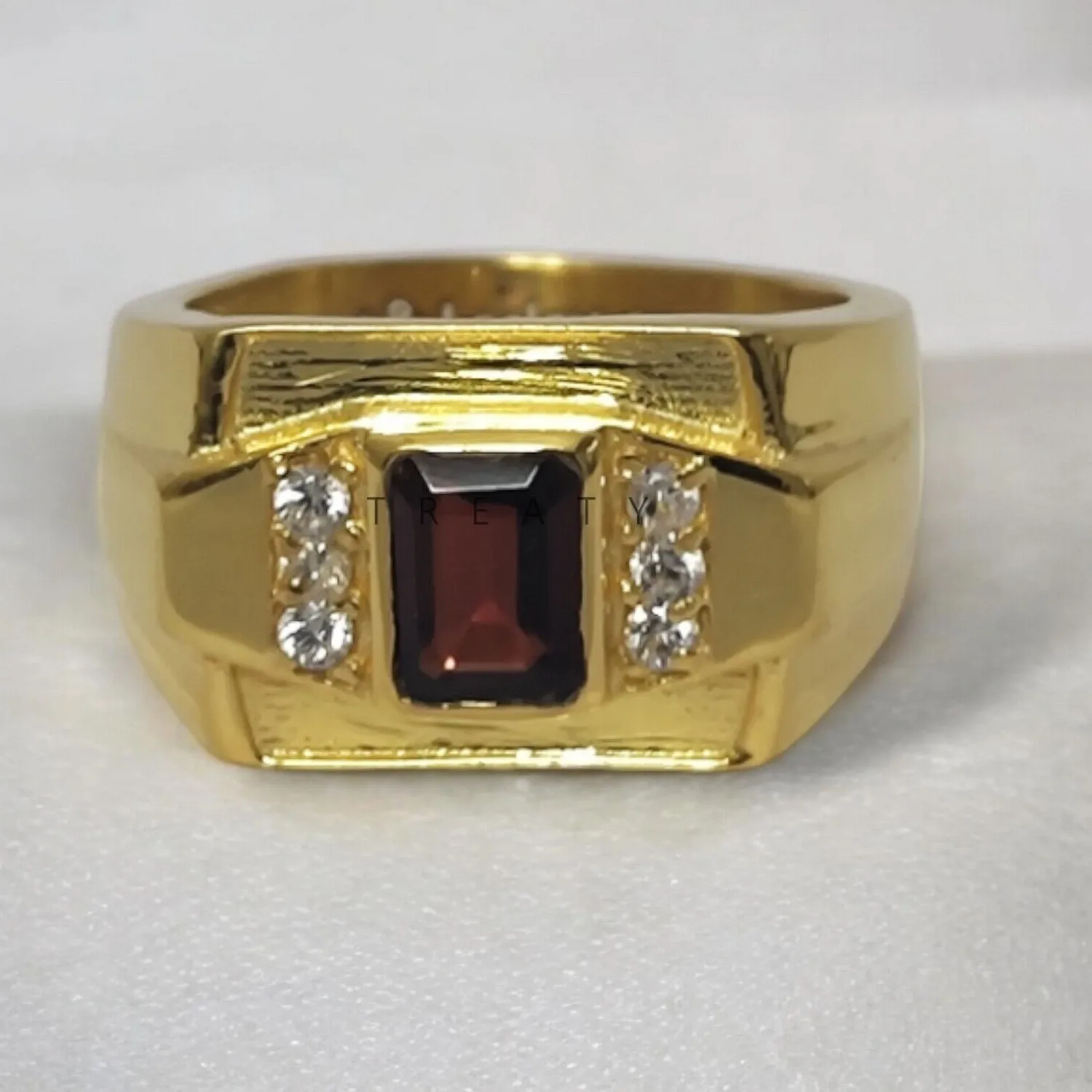 Authentic The Crimson Flame Talisman Ring