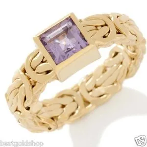 Authentic The Byzantine Amethyst Sovereign Band