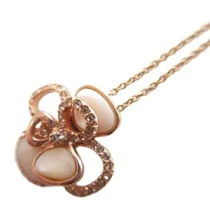 Authentic The Ethereal Bloom: Rose Shell Radiance Amulet