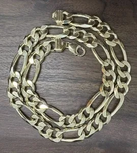 Authentic Unlock the Power of the Milano: Sterling Silver Gold Plated Figaro Link Chain of Illumination